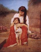 Mutter mit Kind Gabriel von Max